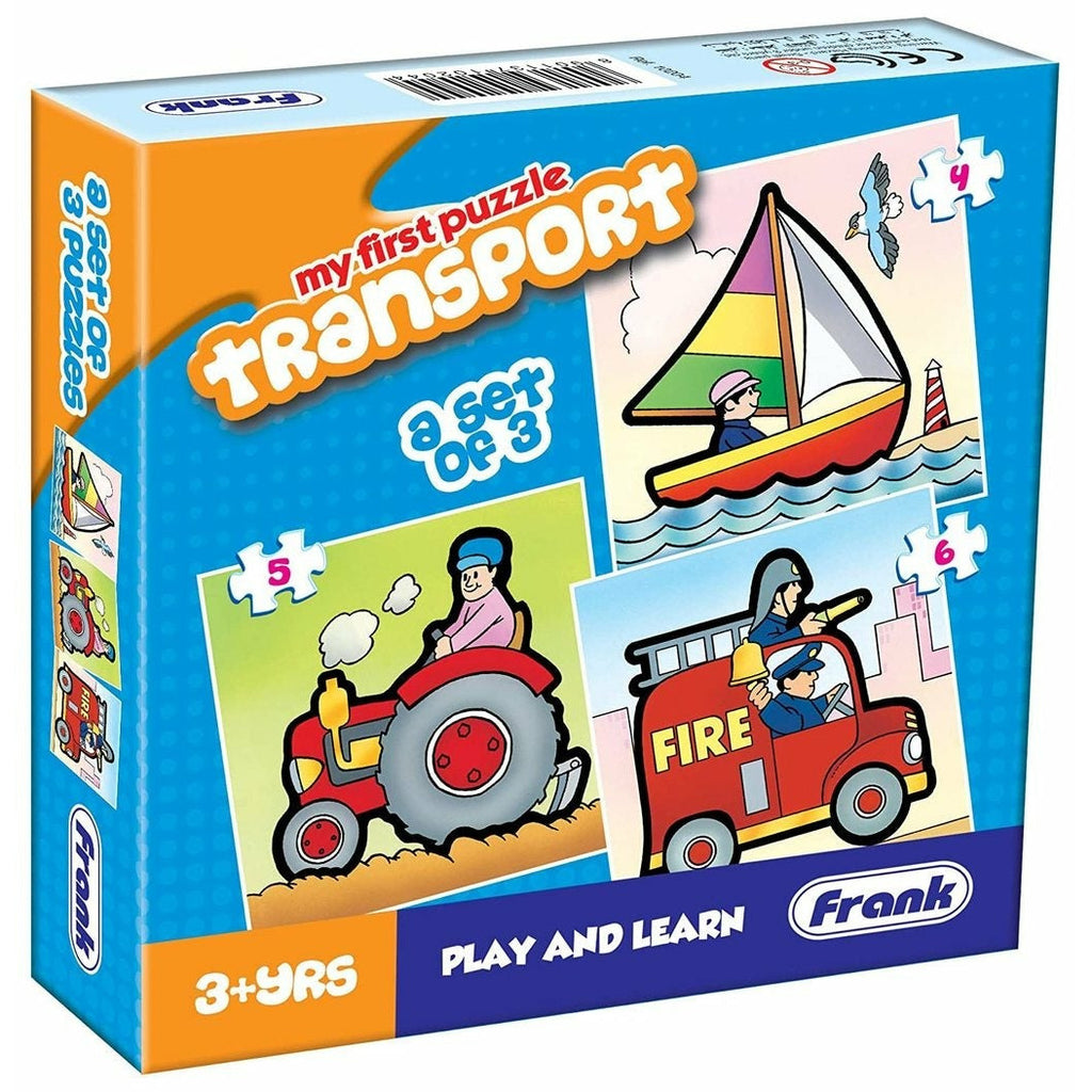 Frank Puzzles Transport First Puzzle
