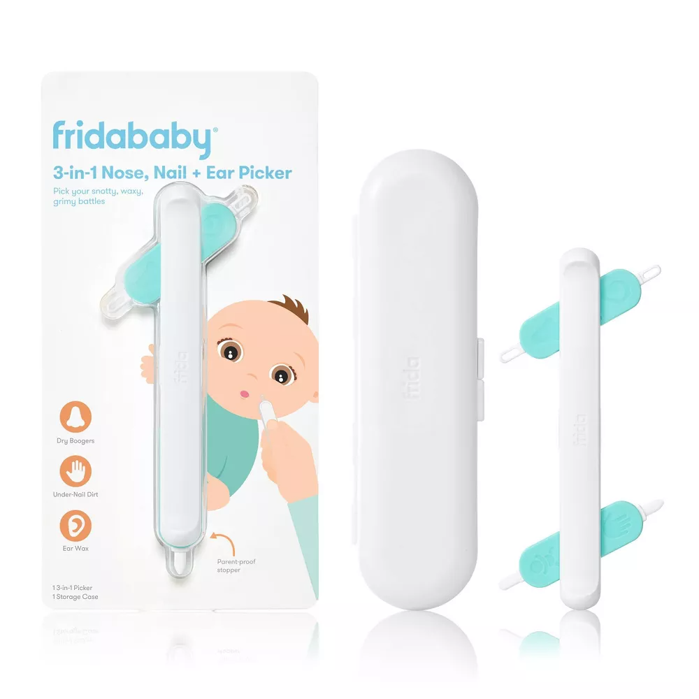 Fridababy 3In1 Nose, Nail & Ear Picker Age  Newborn & Above
