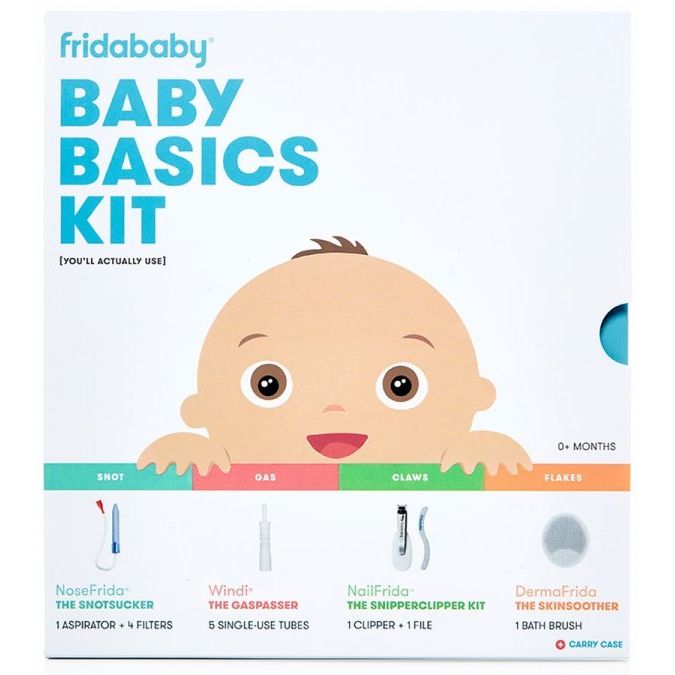Fridababy Basics Grooming & Safety Kit for Babies Multicolor Age- Newborn & Above