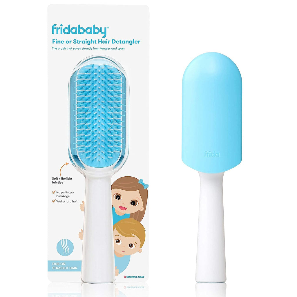 Fridababy Fine or Straight Hair Detangling Kids Brush Age- 12 months & ABove