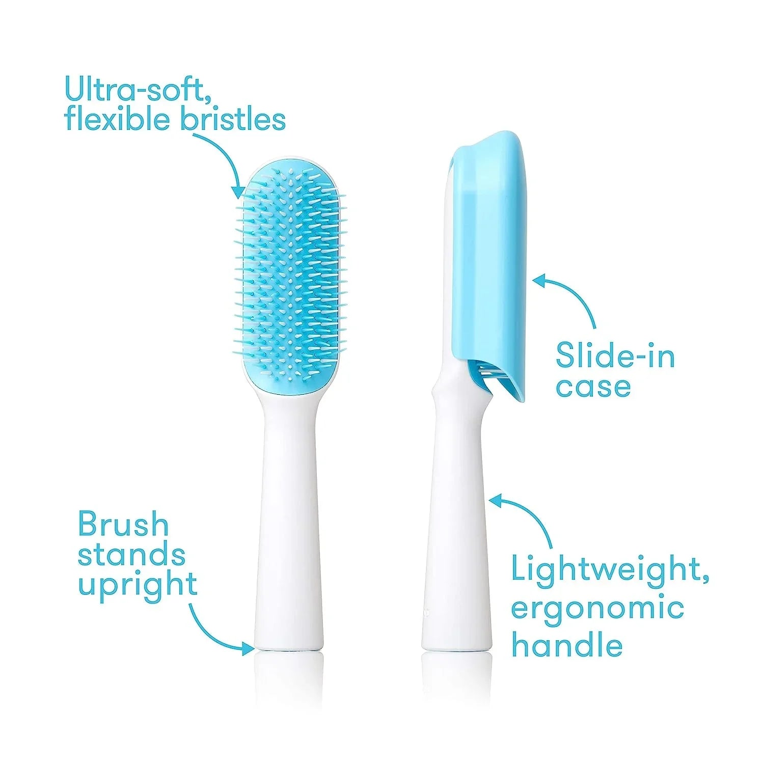 Fridababy Fine or Straight Hair Detangling Kids Brush Age- 12 months & ABove