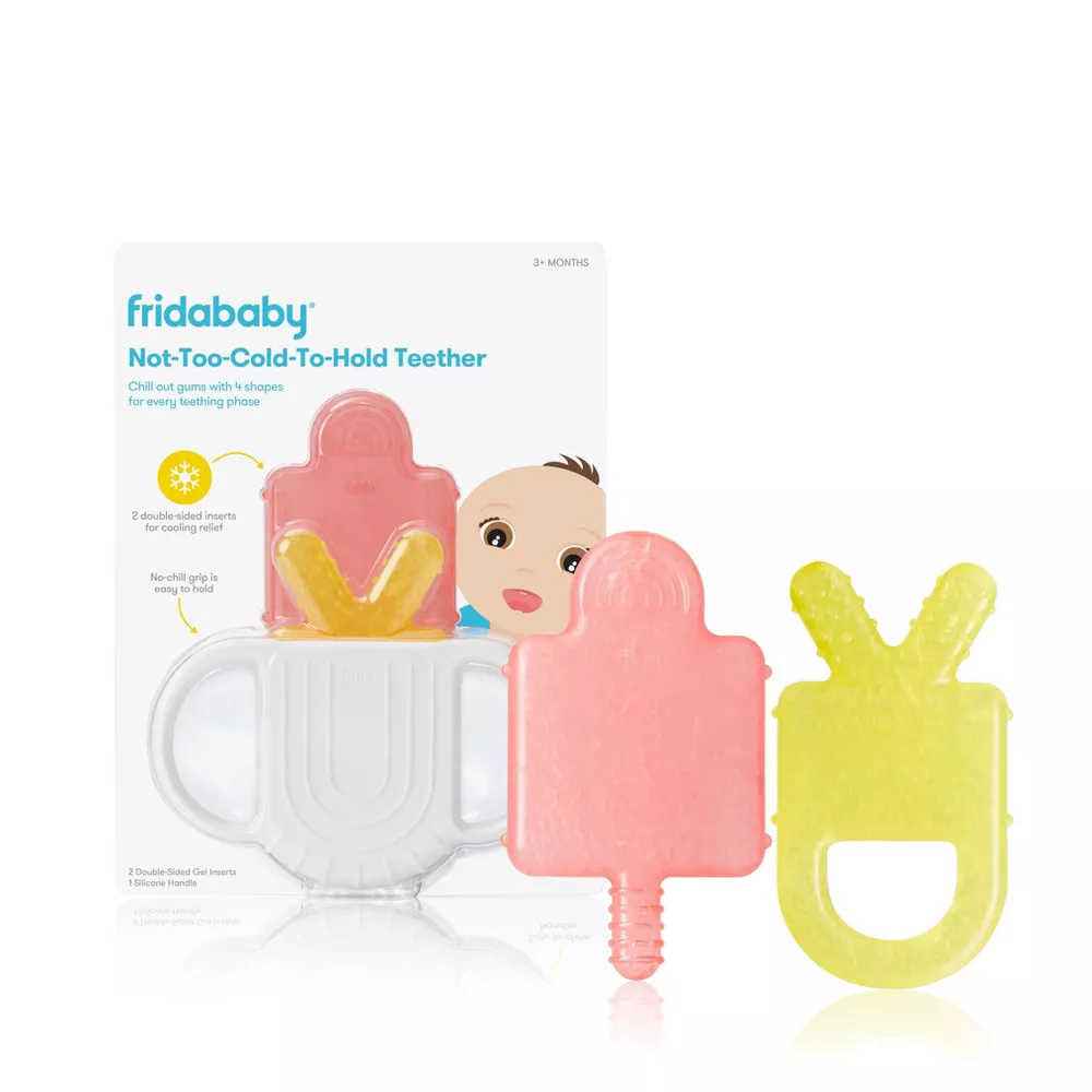 Fridababy Not-Too-Cold-To-Hold Teether Multicolor Age- 6 Months & Above