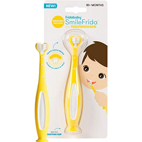 Fridababy Smilefrida The Toothhugger - Yellow Yellow Age-3 Years & Above