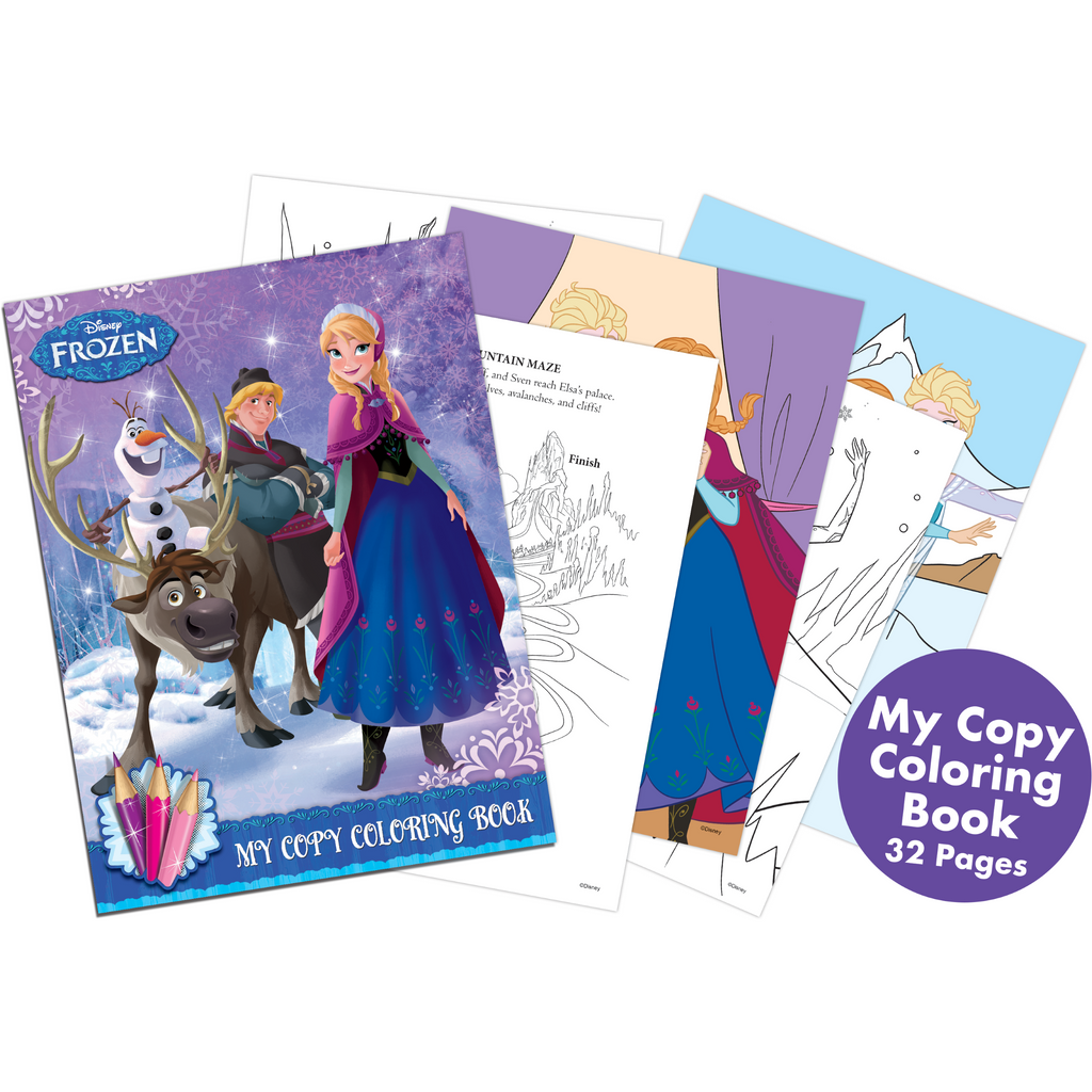Frozen - Coloring Book A4 - Mod 36 Age-5 Years & Above