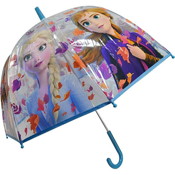 Frozen II Kids 19-inch Manual Umbrella Multicolor Age- 3 Years & Above