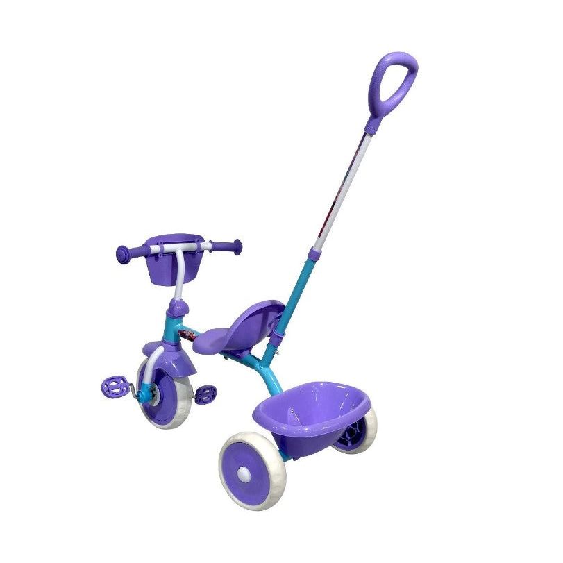 Frozen Trike With Push Handle Purple Age 6 Months & Above