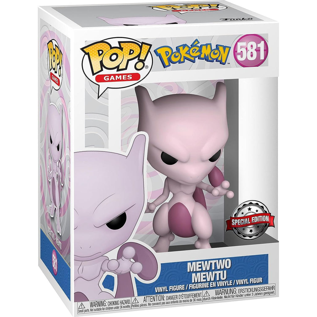 Funko POP! Games: Pokemon Mewtwo Emeaexc