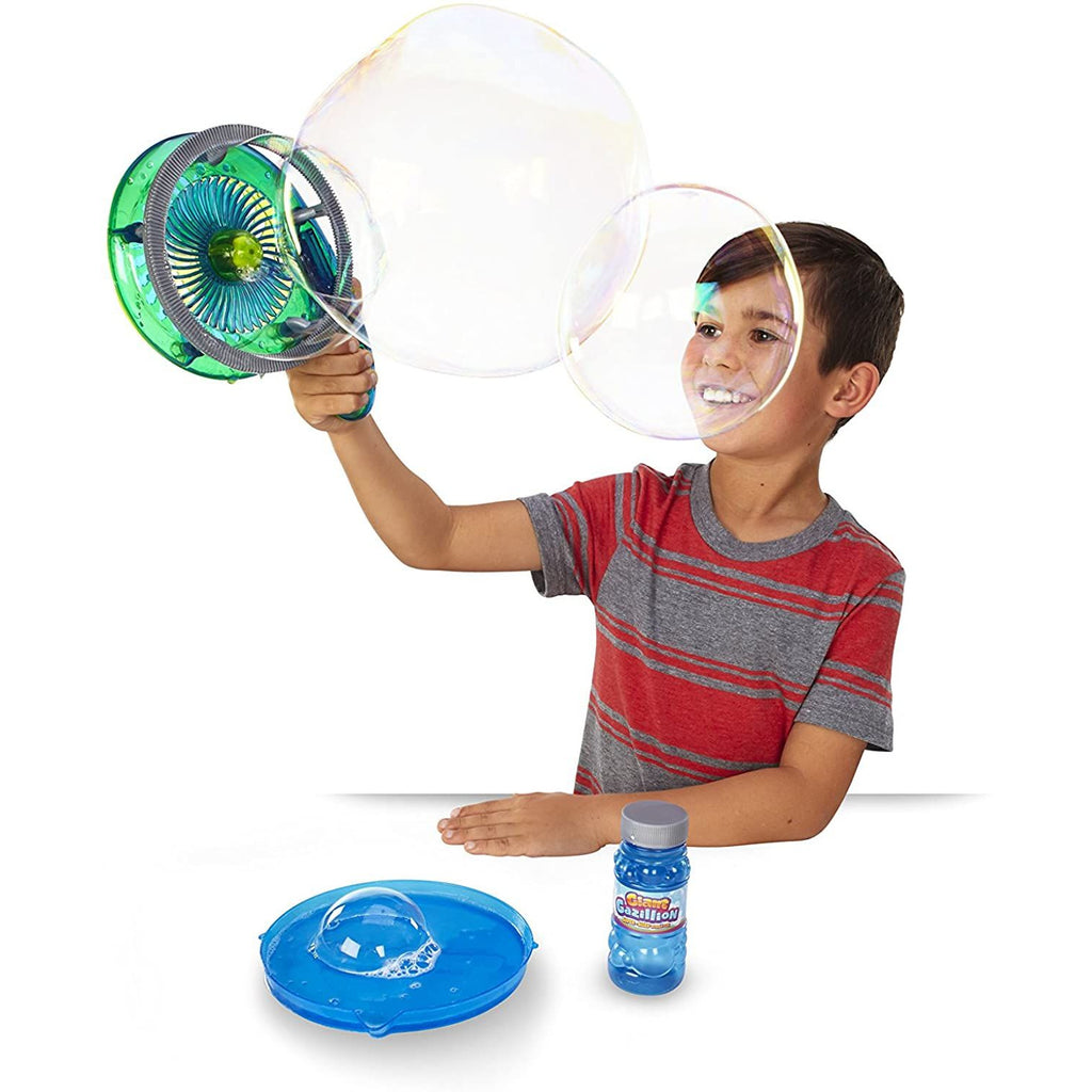 Funris Gazillion Giant Bubbles Power Wand Green/Blue Age- 3 Years & Above