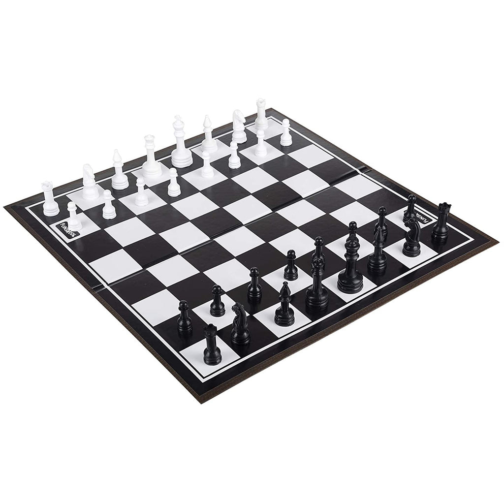 Funskool Games Chess Set, Black and White Age- 7 Years & Above