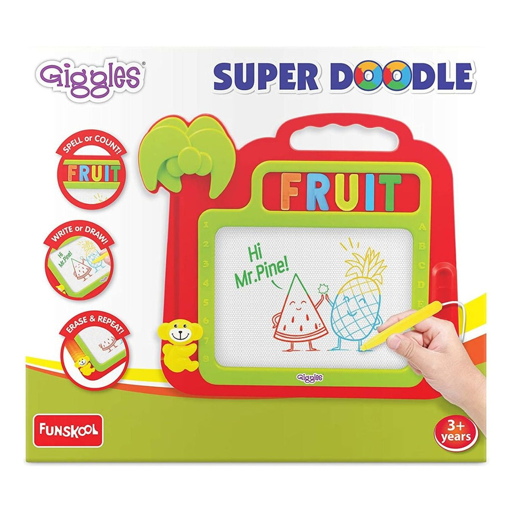 Funskool Super Doodle Writing Board Multicolor Age- 18 Months & Above
