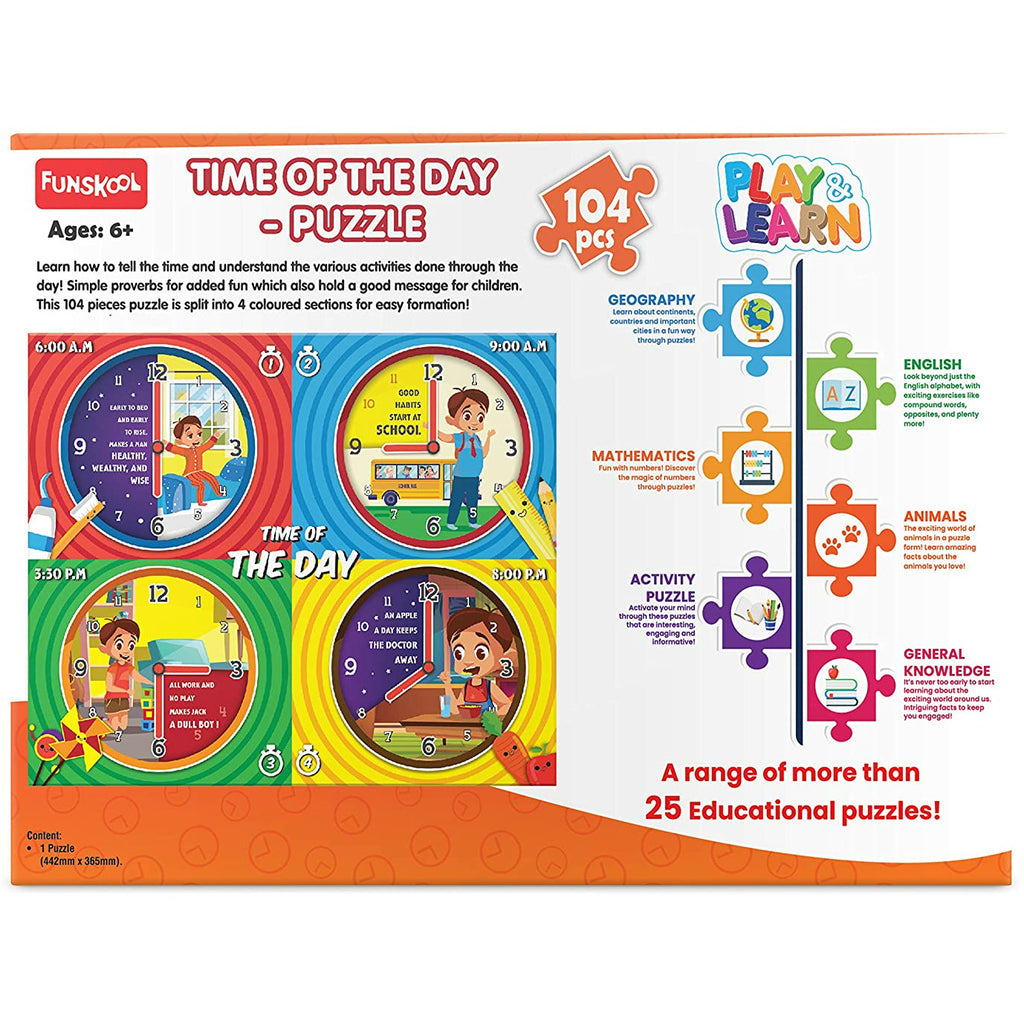 Funskool Time Of The Day Age 6+