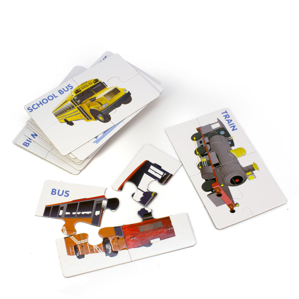 Funskool Vehicles Learning Puzzles Multicolor Age- 3 Years & Above