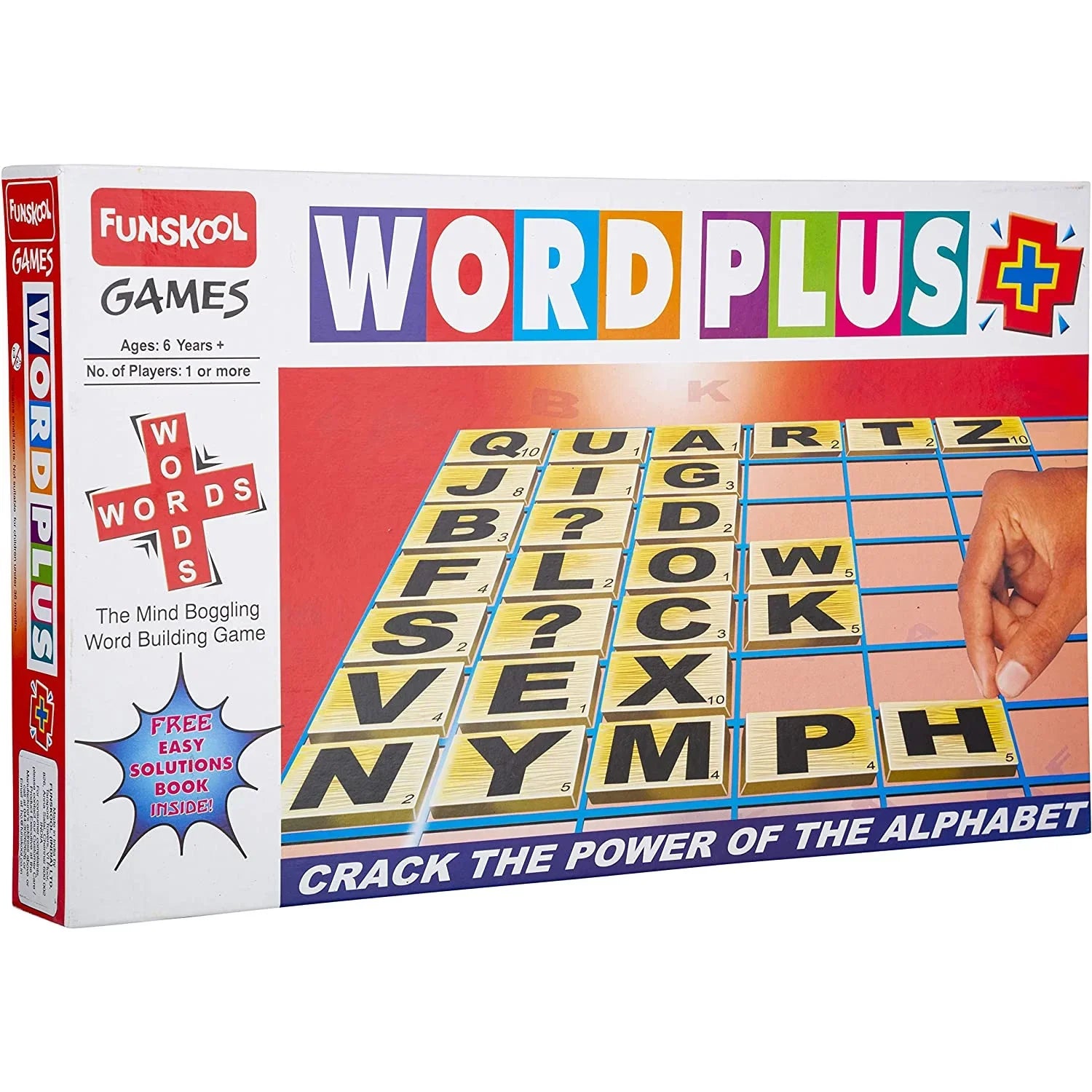 Funskool Word Plus Board Game Multicolor Age- 7 Years & Above - Peekaboo