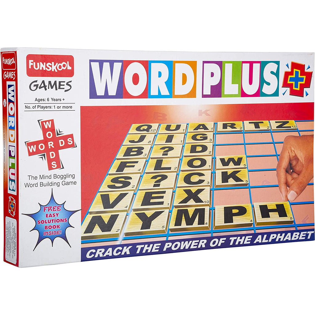 Funskool Word Plus Board Game Multicolor Age- 7 Years & Above