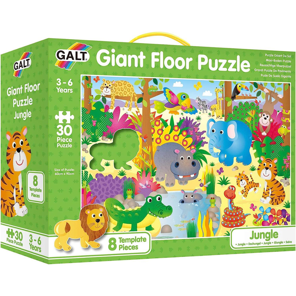Galt Giant 36" (60x90cm) Floor Puzzle   Jungle Age  3 Years & Above
