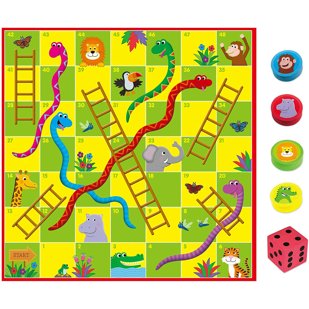 Galt Giant Snakes & Ladders Puzzle 3Y+
