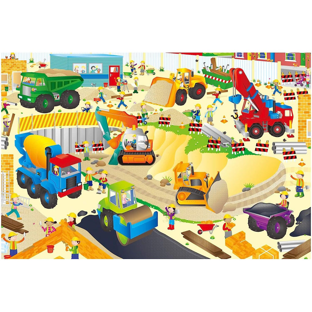 Galt Toys Construction Site Floor Puzzle   30pc Age  3 Years & Above