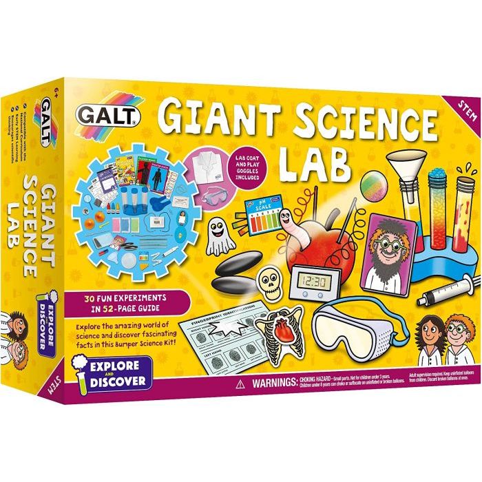 Galt Toys Giant Science Lab  Kit Age- 5 Years & Above