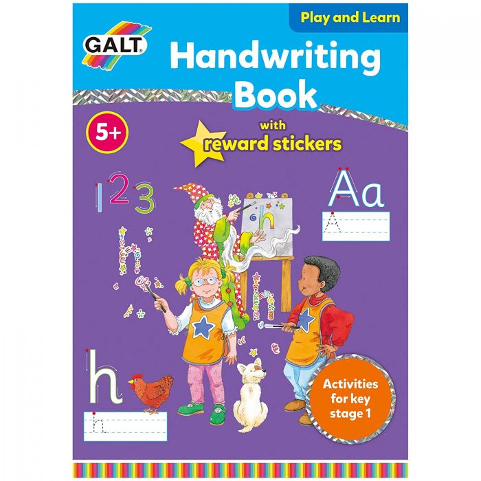 Galt Toys Home Learning Handwriting With Reward Stickers Book Age- 3 Years & Above