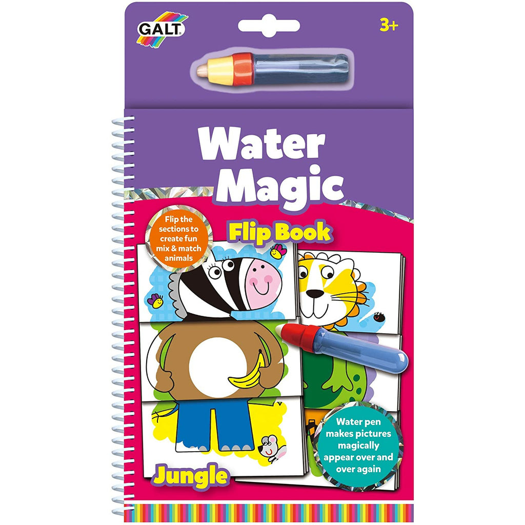 Galt Water Magic Flip Book Jungle 3Y+