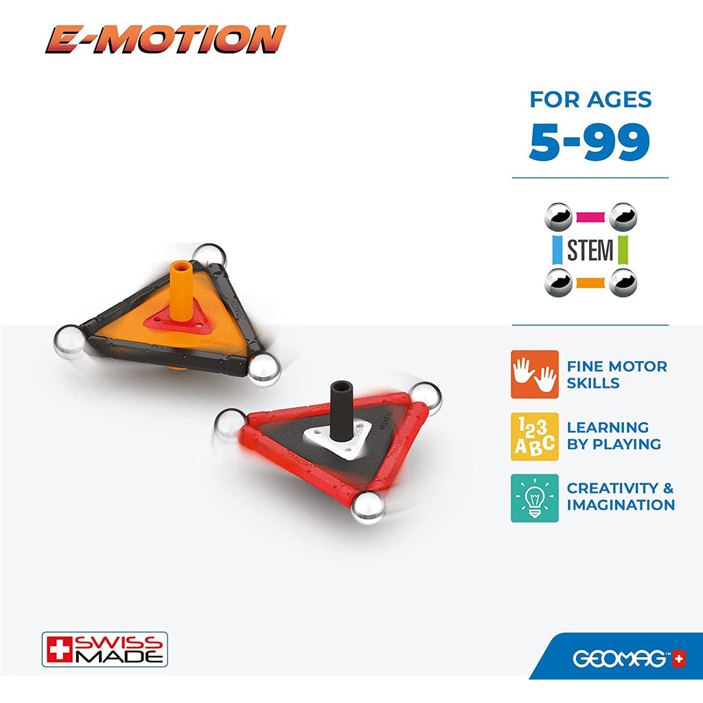 Geomag E-Motion Recycled Blocks Set of 32 Multicolor Age- 5 Years & Above