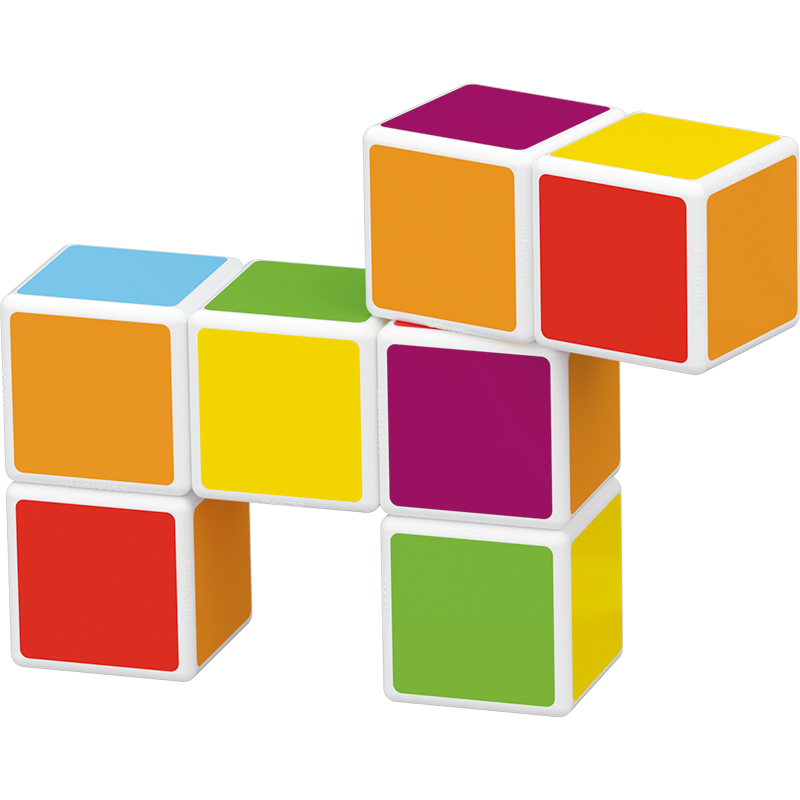 Geomag Magicube Maths Building Blocks (10 Magic Cubes+ 45 Clips) Multicolor Age-3 Years & Above