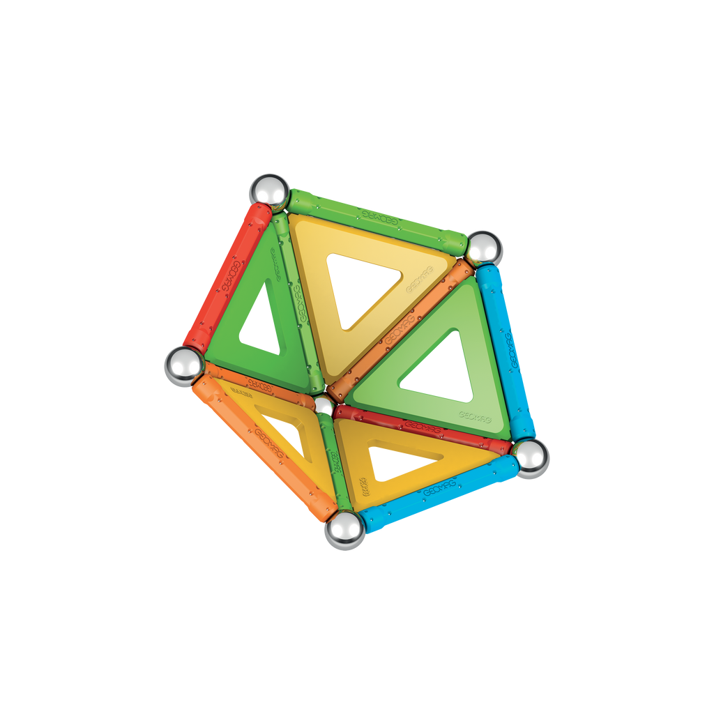 Geomag Supercolor Panels Recycled Magenetic Construction Blocks (35 Pieces) Multicolor Age-5 Years & Above