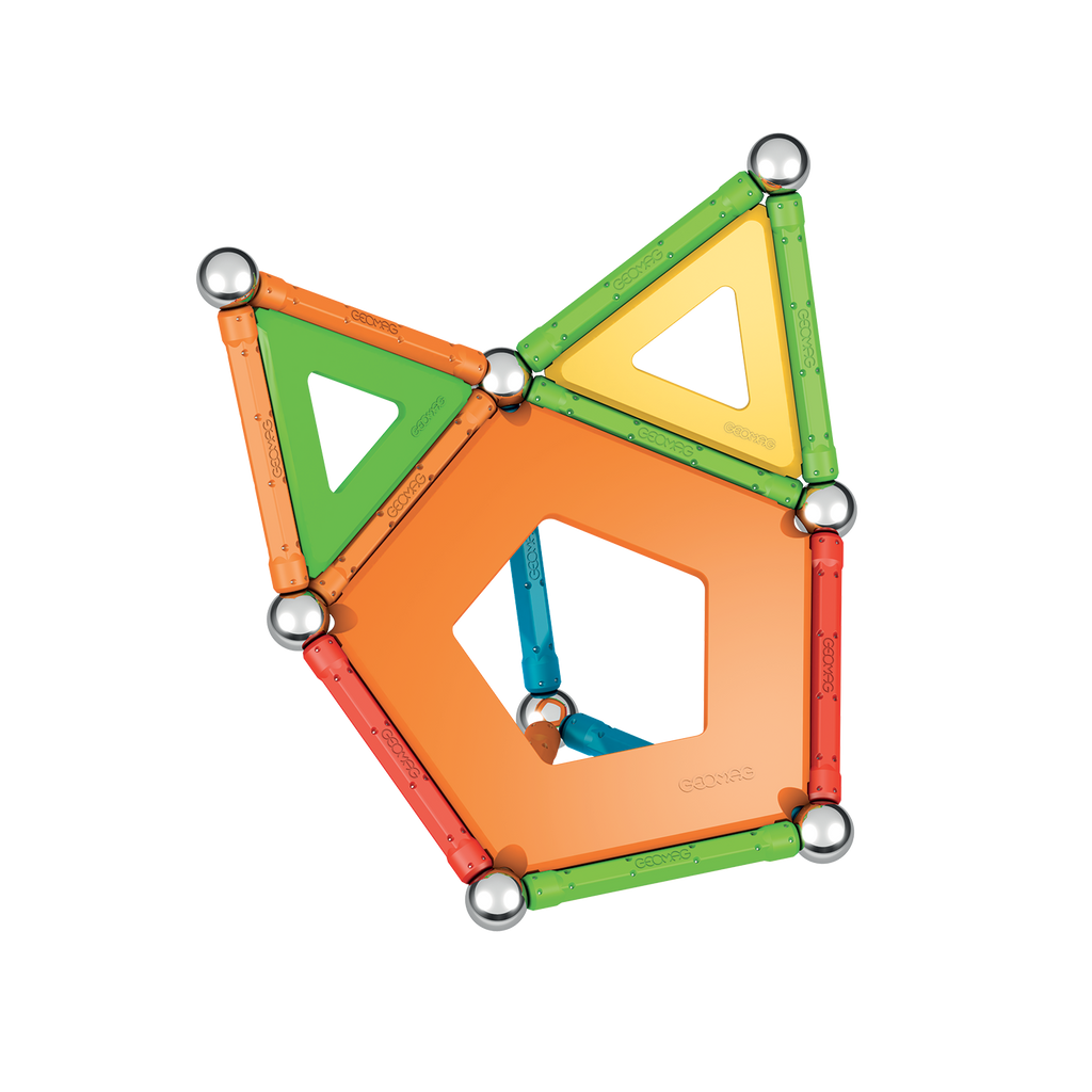 Geomag Supercolor Panels Recycled Magenetic Construction Blocks (35 Pieces) Multicolor Age-5 Years & Above