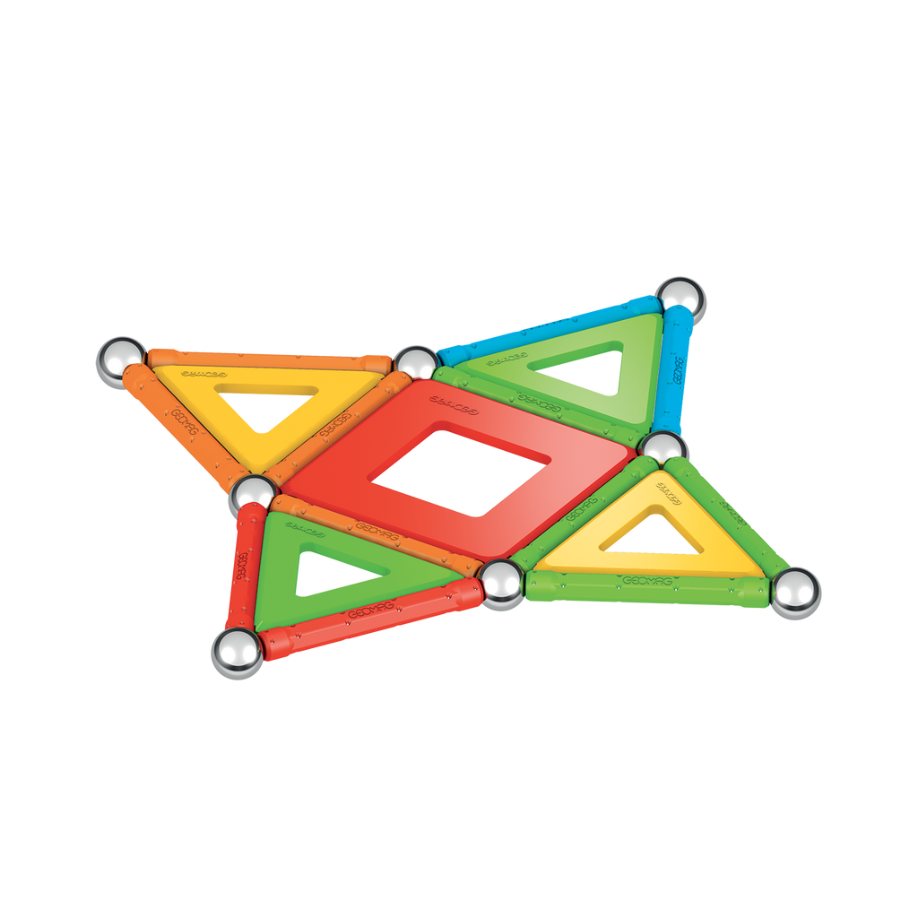 Geomag Supercolor Panels Recycled Magenetic Construction Blocks (35 Pieces) Multicolor Age-5 Years & Above