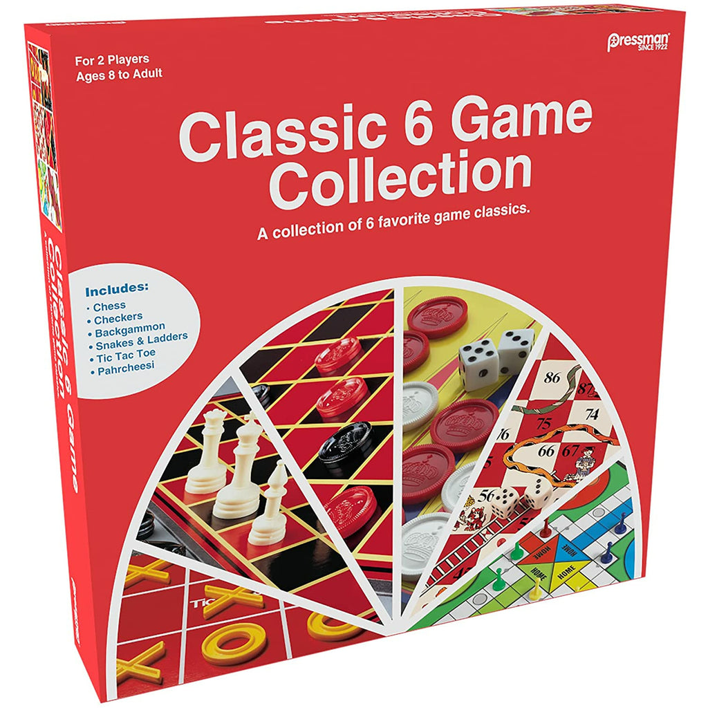 Goliath Pressman Classic 6 Game Collection 7Y+