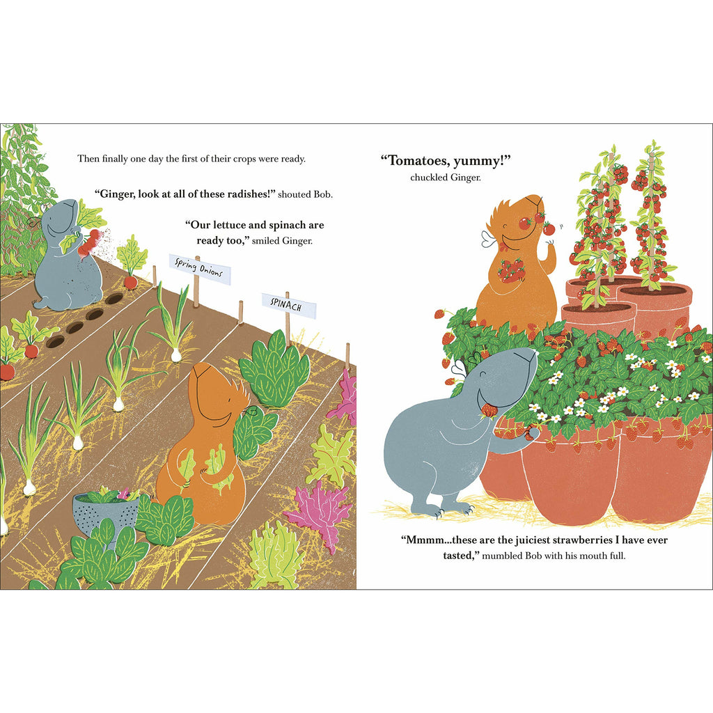 Guinea Pigs Go Gardening