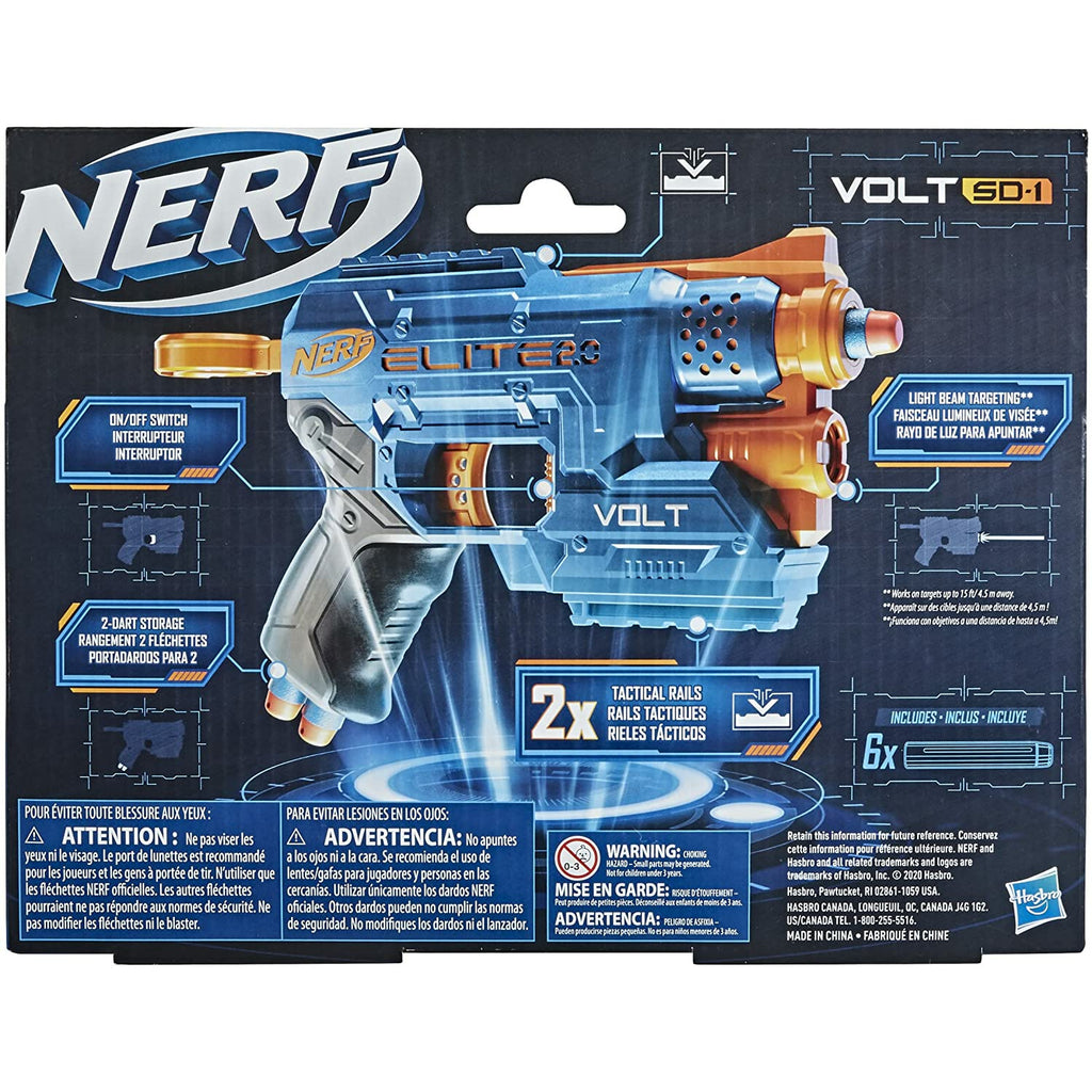 Hasbro Nerf  Elite 2.0 Volt Nerf SD-1 Blaster 8Y+
