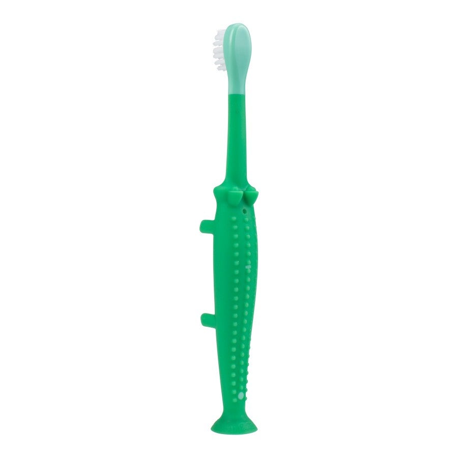 Dr. Brown’s Toddler Toothbrush, Crocodile Green 1-4Y