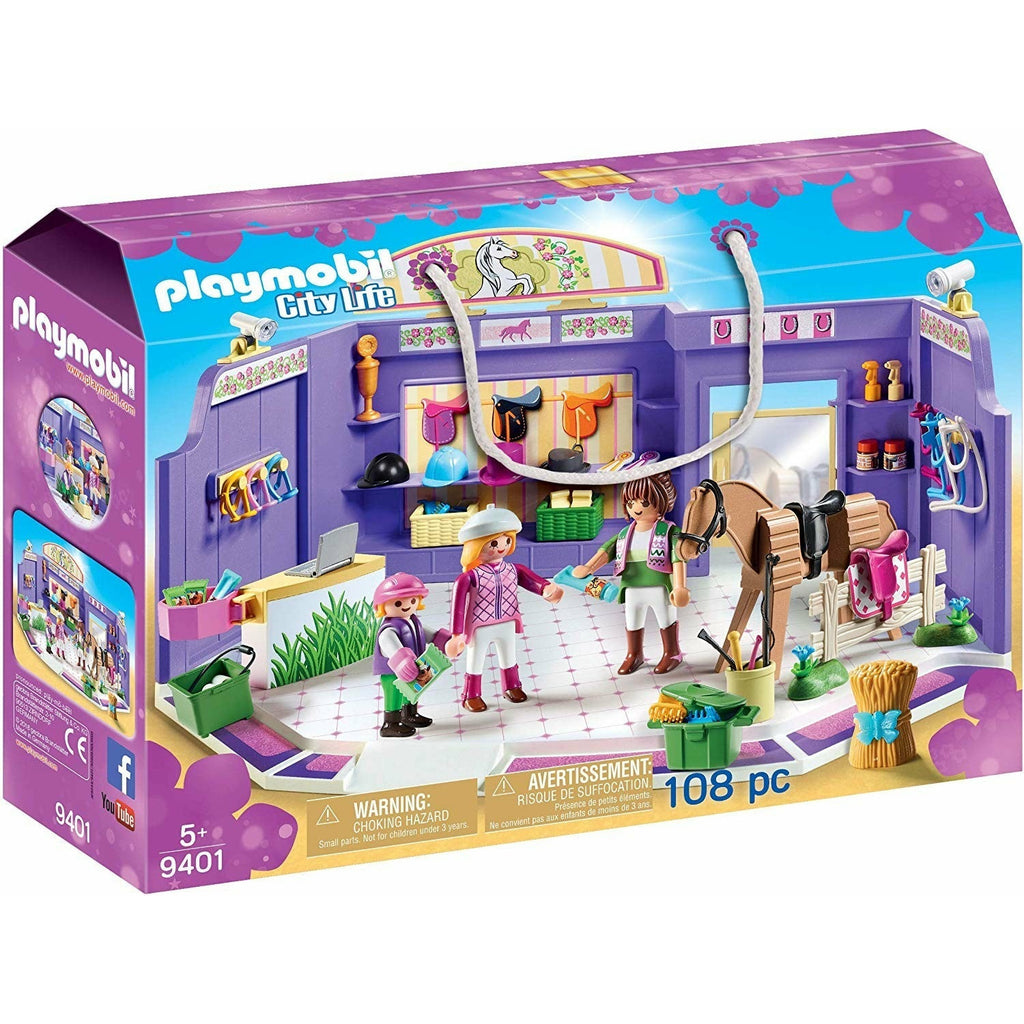 Playmobil Girls Toy Horse Tack Shop 5Y+