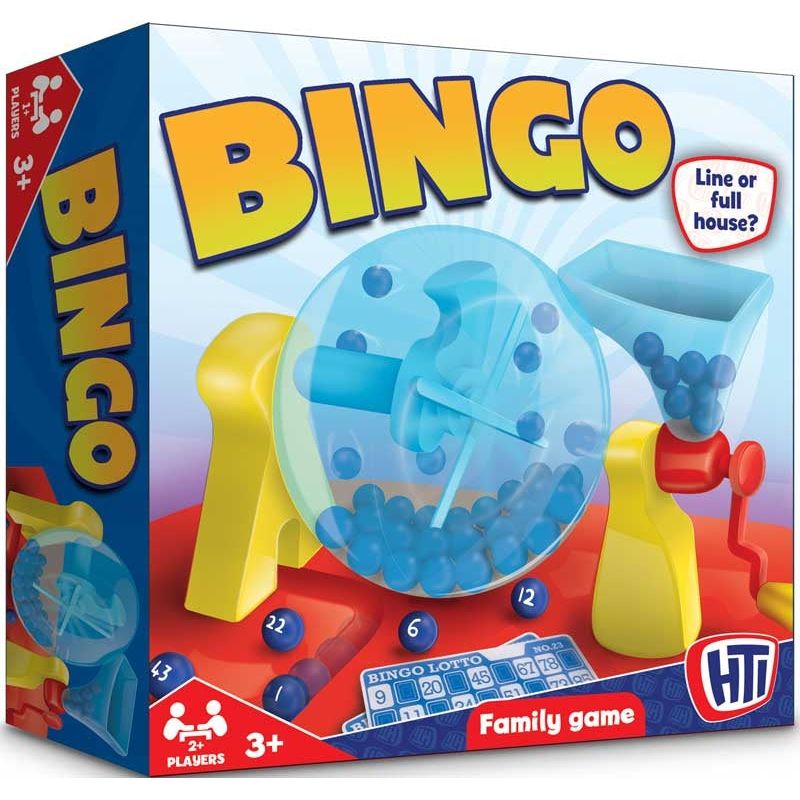 HTI Bingo Board Game Age-3 Years & Above