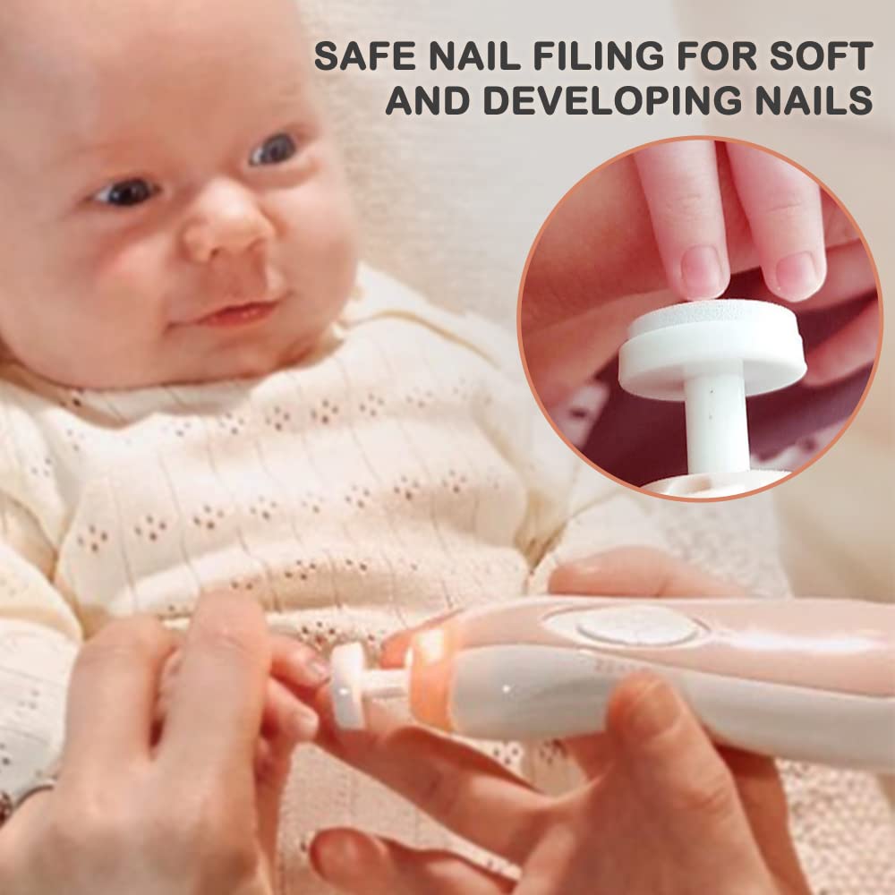 Haakaa Electric Baby Nail Trimmer Set