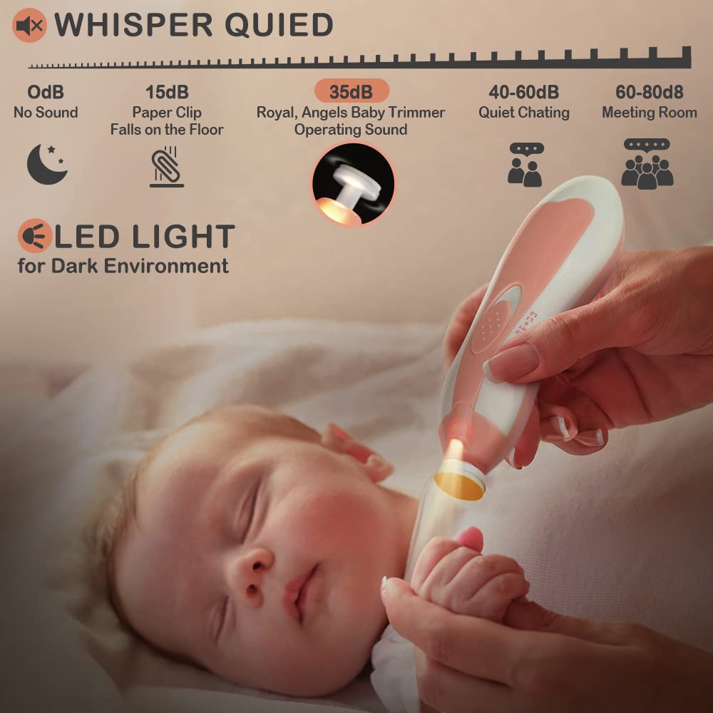 Haakaa Electric Baby Nail Trimmer Set