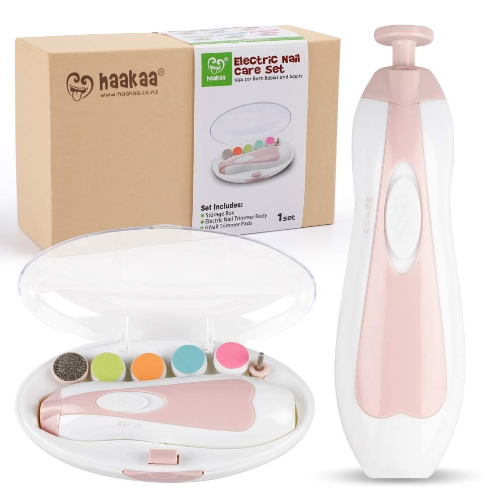 Haakaa Electric Baby Nail Trimmer Set