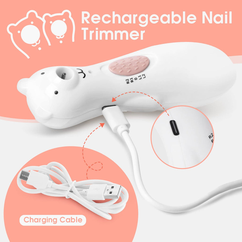 Haakaa Happii Bear Nail Care Set Age-Newborn to 18 Months