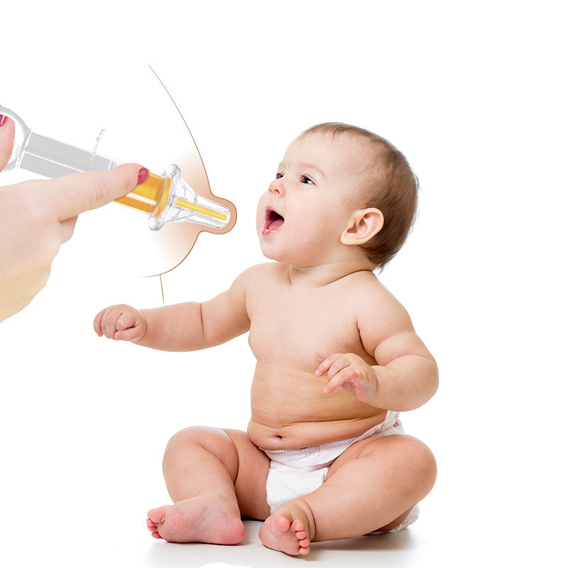 Haakaa Oral Feeding Syringe Transparent Age-6 Months & Above