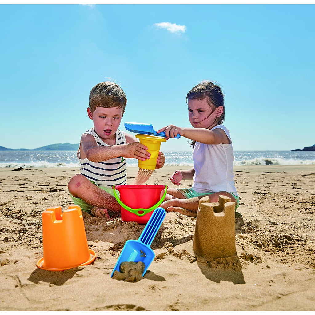 Hape 5-In-1 Beach Set Multicolor Age- 18 Months & Above