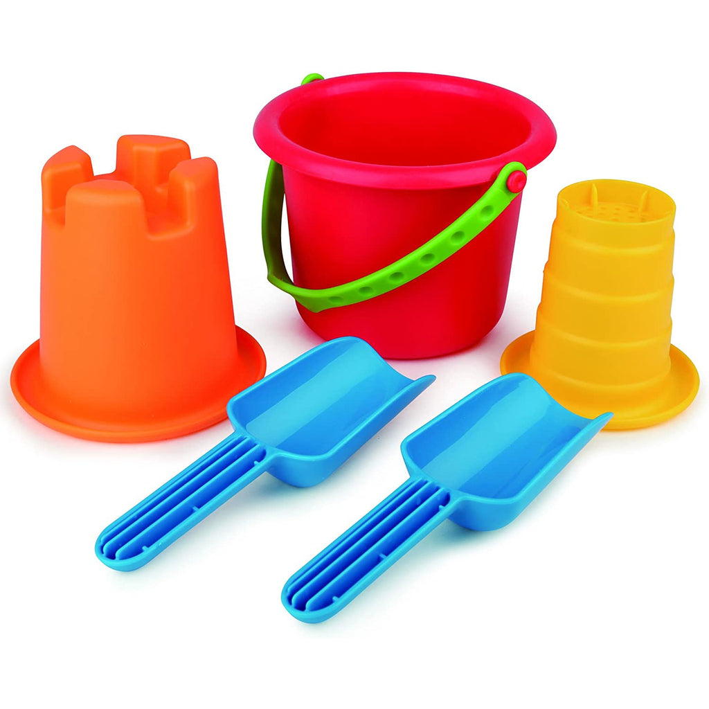 Hape 5-In-1 Beach Set Multicolor Age- 18 Months & Above
