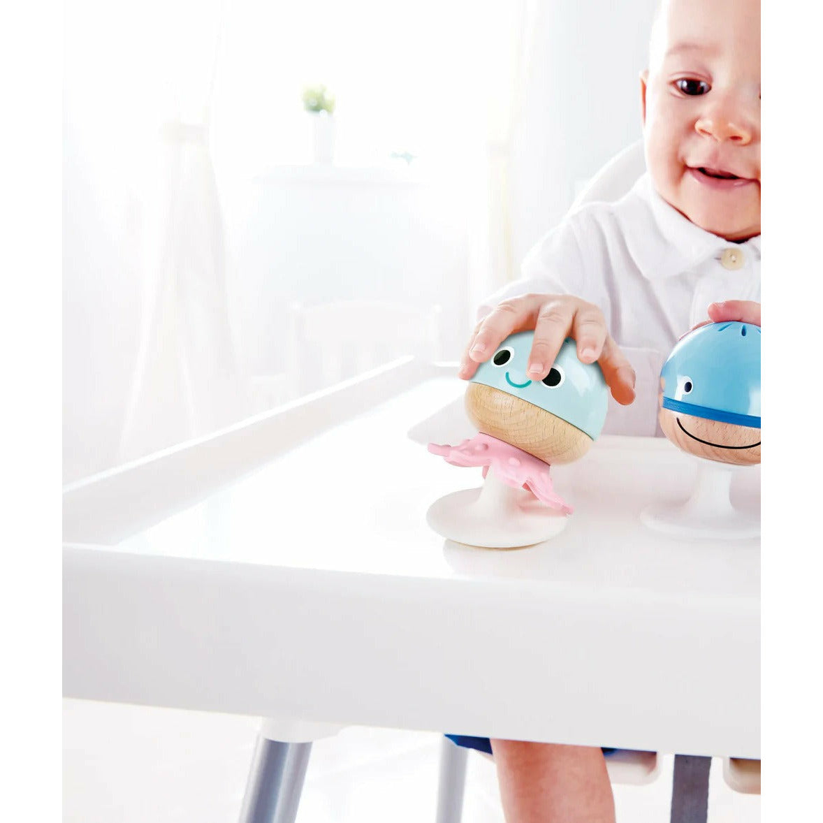 Hape Baby-To-Toddler Sensory Rattle Gift Set Multicolor Age-Newborn & Above