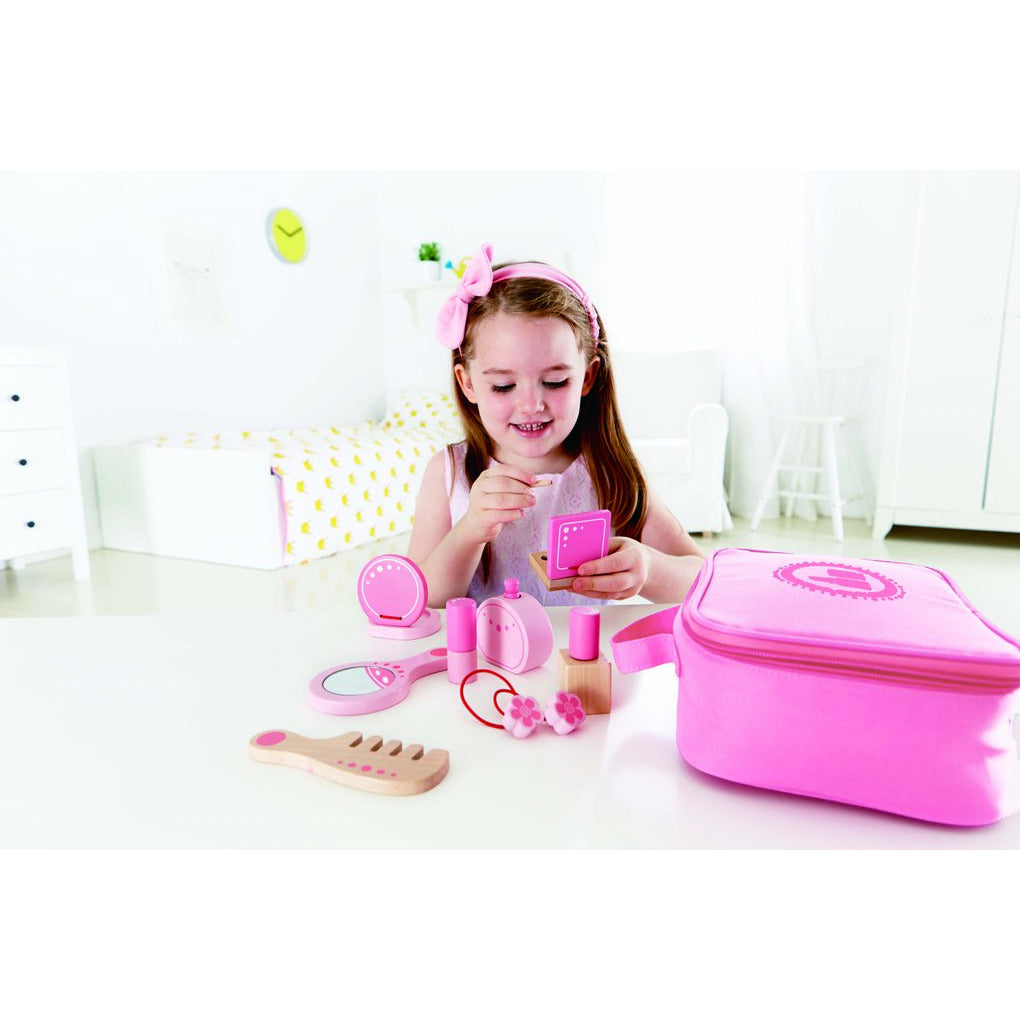Hape Beauty Belongings Pink Age- 3 Years & Above