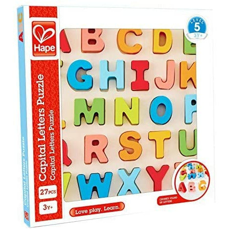 Hape Chunky Alphabet Puzzle Multicolor Age- 3 Years & Above