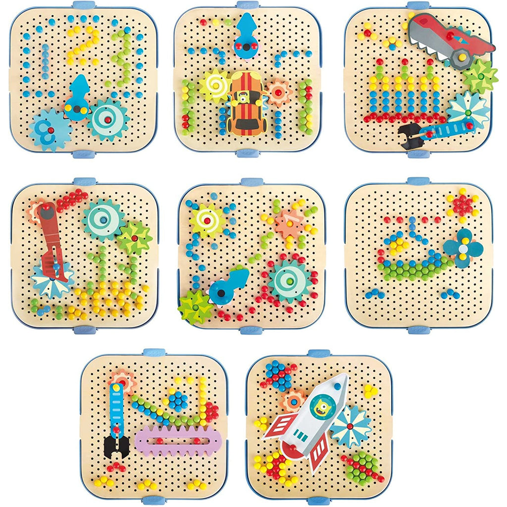 Hape Cogworks Experimental Playset Multicolor Age- 3 Years & Above