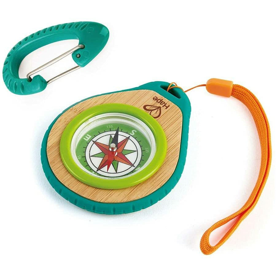 Hape Compass Set Green/ Orange Age-4 Years & Above