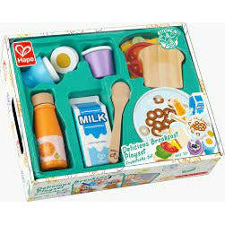 Hape Delicious Breakfast Playset Multicolor Age- 3 Years & Above