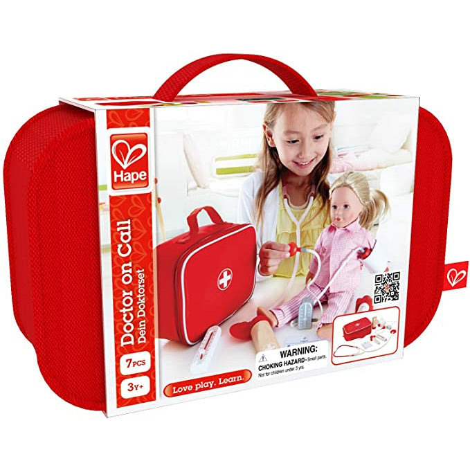 Hape Doctor On Call Set Red Age- 3 Years & Above