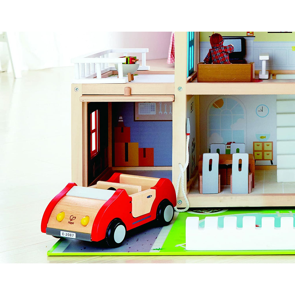 Hape Doll Family Mansion Multicolor Age- 3 Years & Above